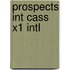 Prospects Int Cass X1 Intl