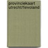 Provinciekaart Utrecht/Flevoland