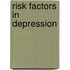 Risk Factors In Depression