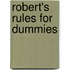 Robert's Rules For Dummies