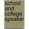 School And College Speaker door Wilmot Brookings Mitchell