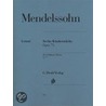 Sechs Kinderstücke op. 72 door Felix Mendelssohn Bartholdy