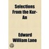 Selections From The Kur-An
