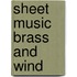 Sheet Music Brass And Wind