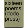 Sixteen Poems (Dodo Press) door William Allingiham