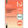Social Policy Towards 2000 by Vic George