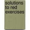 Solutions to Red Exercises by Theodore L. Brown
