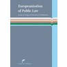 Europeanisation of Public Law by R. Widdershoven