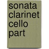 Sonata Clarinet Cello Part by Unknown