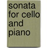 Sonata for Cello and Piano door Sir Peter Maxwell Davies