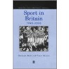 Sport in Britain 1945-2000 door Tony Mason
