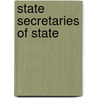State Secretaries Of State door Jocelyn F. Benson