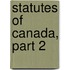 Statutes Of Canada, Part 2