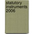 Statutory Instruments 2006