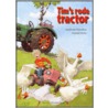 Tims rode tractor door D. Sohr