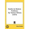 Studies In Modern Problems door Onbekend