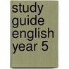 Study Guide English Year 5 door Onbekend