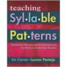 Teaching Syllable Patterns door Lin Carver