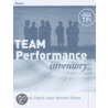 Team Performance Inventory by Wayne T. Davis