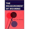 The Measurement of Meaning door George J. Suci