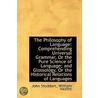 The Philosophy Of Language by Sir John Stoddart