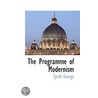 The Programme Of Modernism door Tyrell George