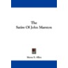 The Satire of John Marston by Richard Allen