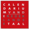 Calendarium van de Nederlandse Taal by Nicoline van der Sijs