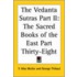 The Vedanta Sutras Part Ii