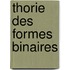 Thorie Des Formes Binaires