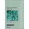 Trusts and Estates 2007-08 door Sarah Laing