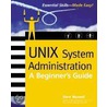 Unix System Administration door Steve Maxwell