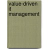 Value-Driven It Management door Iain Aitkin