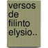 Versos de Filinto Elysio..