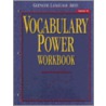 Vocabulary Power, Grade 11 door Onbekend