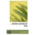 .. Christ's Service Of Love