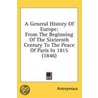 A General History of Europe door Onbekend