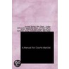 A Manual For Courts-Martial by United States. War Dept
