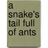 A Snake's Tail Full Of Ants