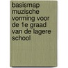 Basismap muzische vorming voor de 1e graad van de lagere school by Nvt