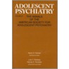 Adolescent Psychiatry, V.23 by Unknown