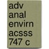 Adv Anal Envirn Acsss 747 C