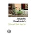 Altdeutsches Handworterbuch