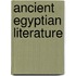 Ancient Egyptian Literature