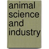 Animal Science And Industry door Merle Cunningham