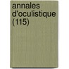 Annales D'Oculistique (115) door Unknown Author
