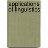 Applications Of Linguistics by G.E. Perren