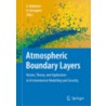 Atmospheric Boundary Layers door Onbekend
