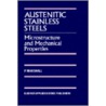 Austenitic Stainless Steels door Paula Marshall