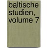 Baltische Studien, Volume 7 door Historische Kommission Fr Pommern